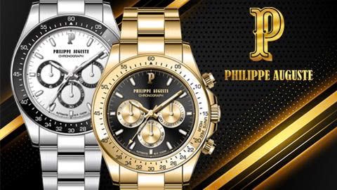BST đồng hồ Philippe Auguste mới, nâng tầm phong cách quý ông hiện đại